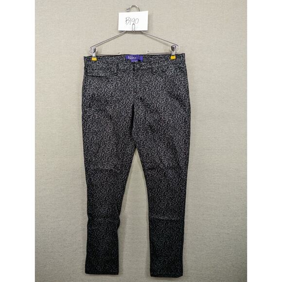 Miley Cyrus Max Azria Jeans Size 15 Black Leopard Print -0424B190 - Picture 9 of 9